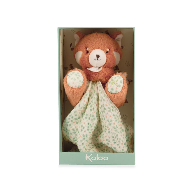 PETIT SONGE. Red panda swaddle blanket