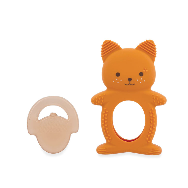 GRIGNOTI. Teething and cooling duo Squirrel
