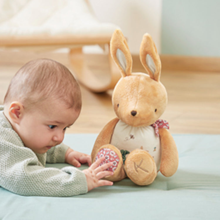 PETITES CHANSONS. Rabbit sound plush toy