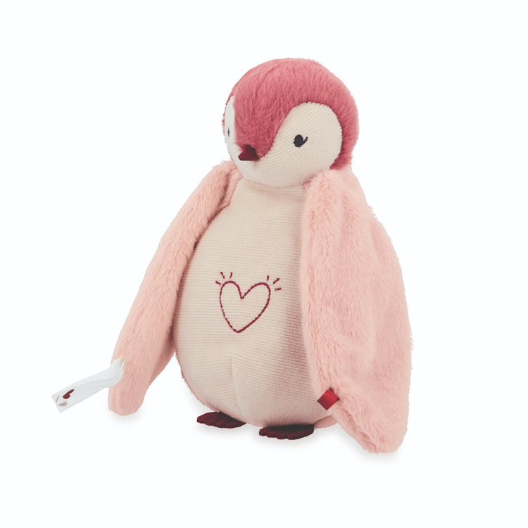 COMPLICES. Nightlight Plush Penguin Pink