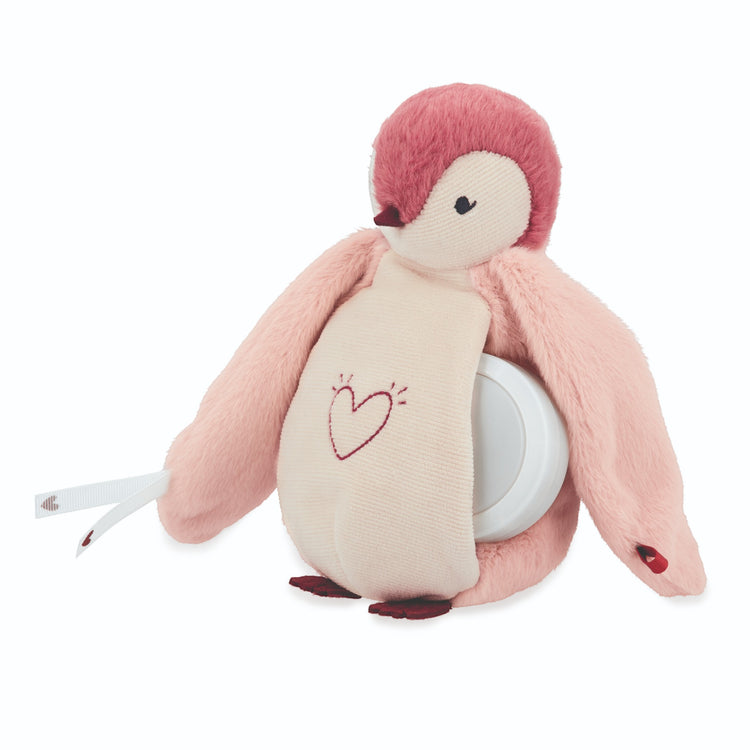 COMPLICES. Nightlight Plush Penguin Pink