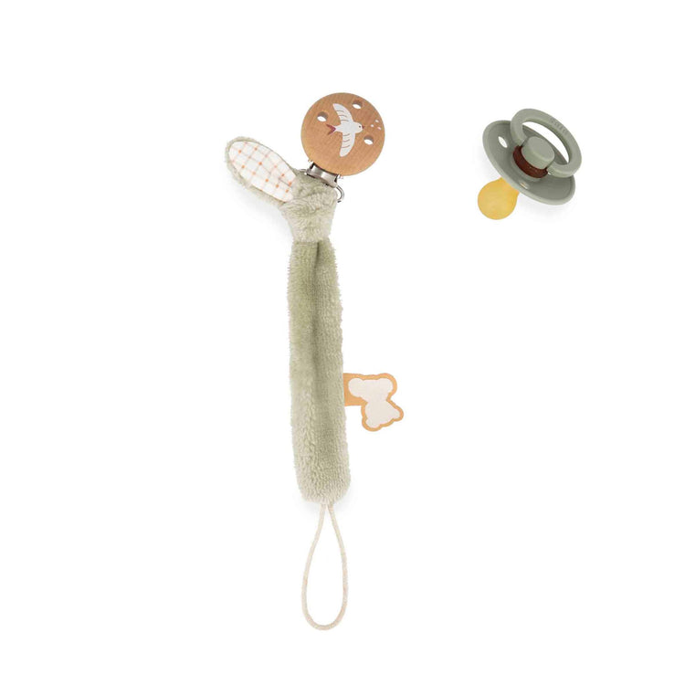 INTEMPOREL. Soother holder Green