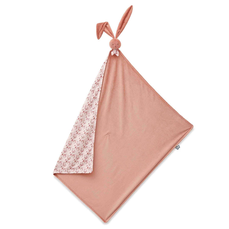 LAPINOO. Bunny cuddly blanket terracotta