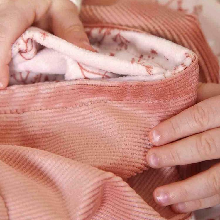 LAPINOO. Bunny cuddly blanket terracotta