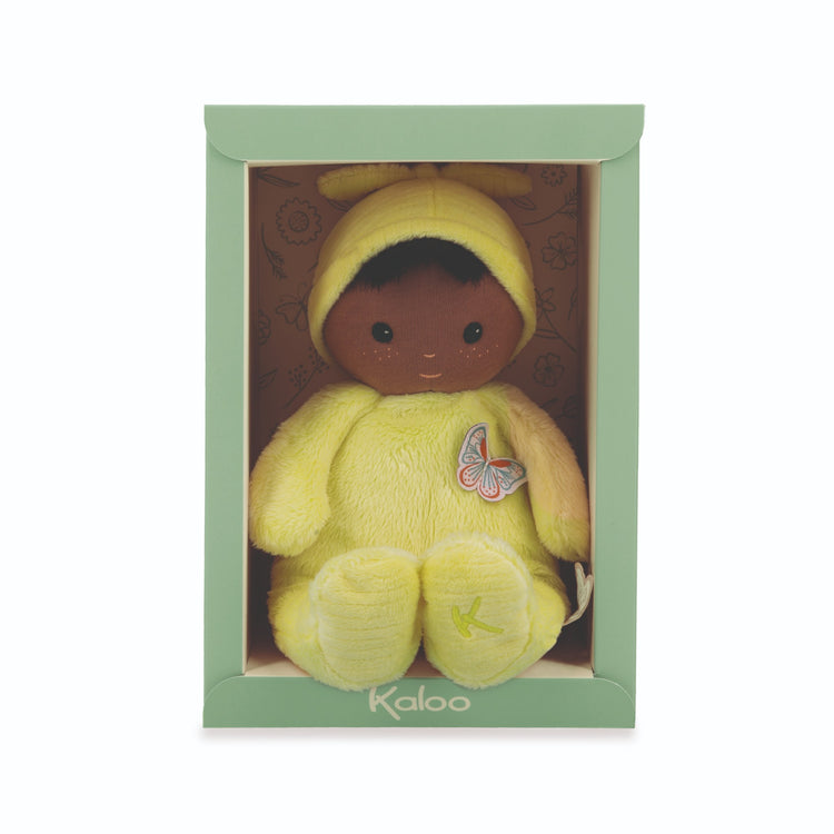 TENDRE BEBE. Baby Mimosa fabric doll