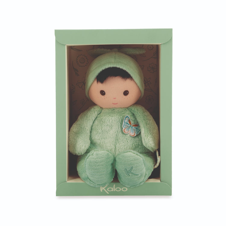 TENDRE BEBE. Baby Pilea fabric doll