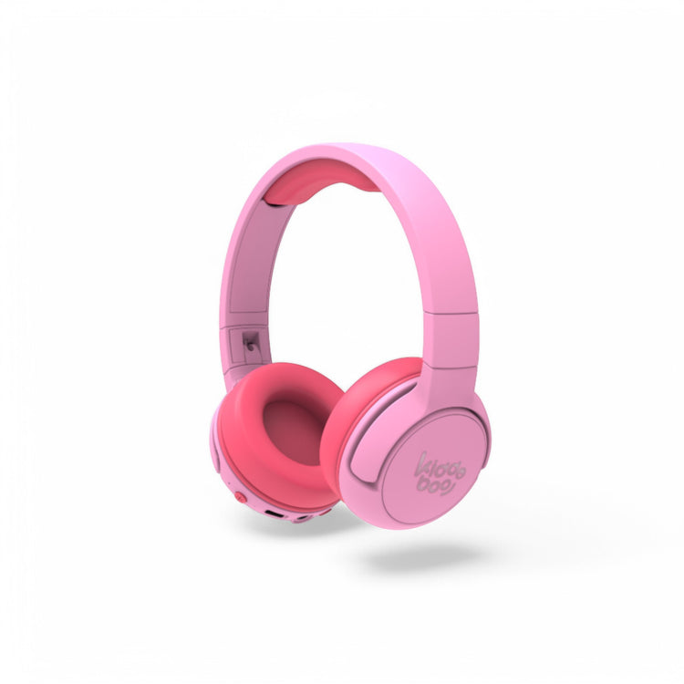 KIDDOBOO. Bluetooth Headphones Flamingo Pink