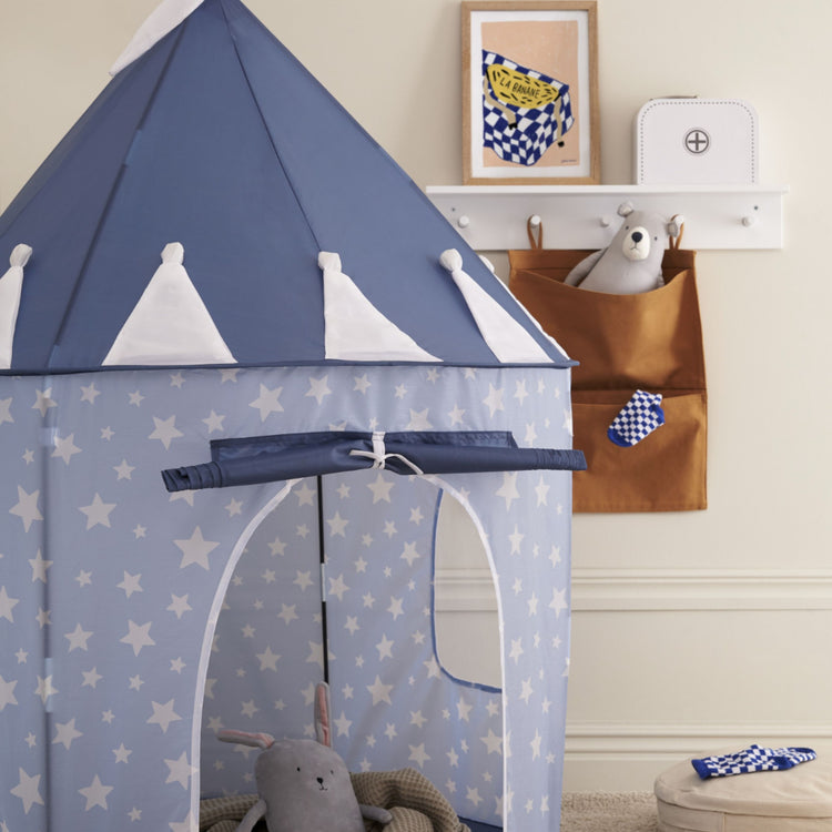 KIDS CONCEPT. Play tent blue STAR