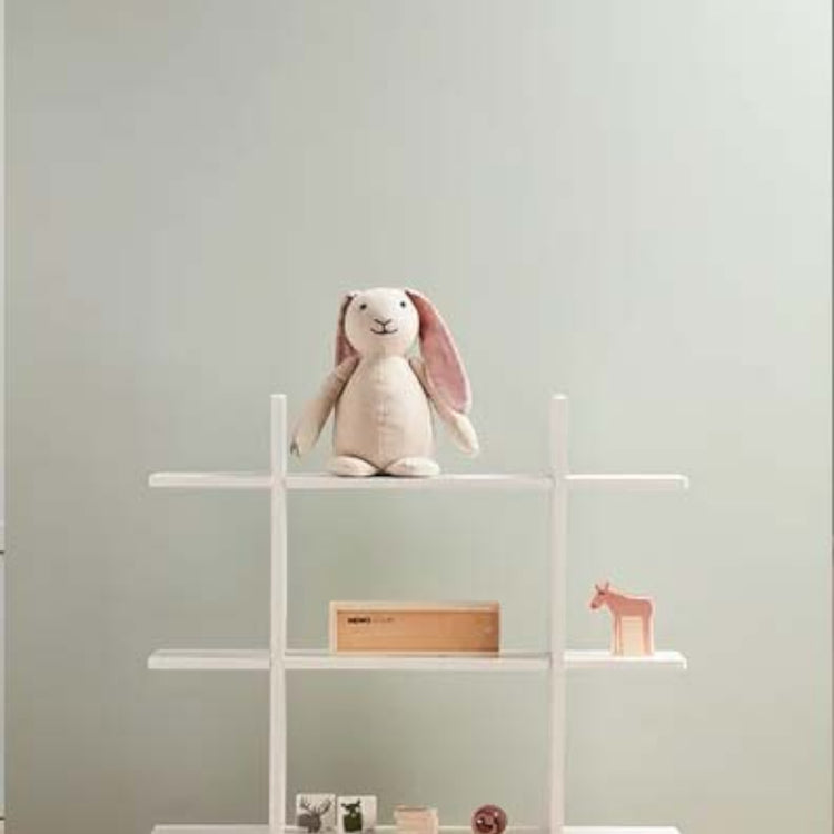 KIDS CONCEPT. Wall shelf 3 level white STAR