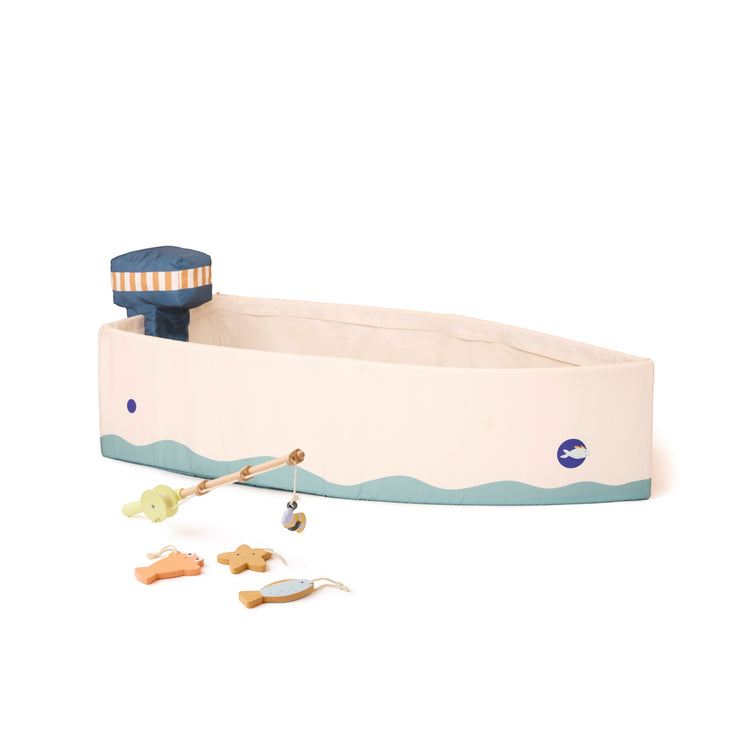 KIDS CONCEPT. Boat with fishing set KID'S HUB