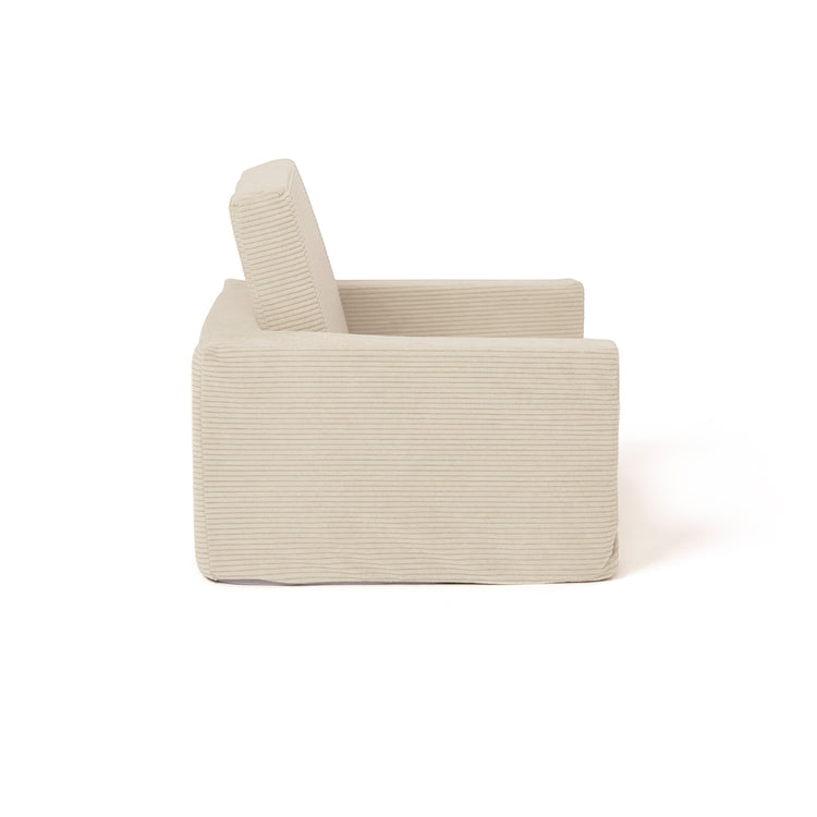 KIDS CONCEPT. Armchair foldable off-white KID'S BASE