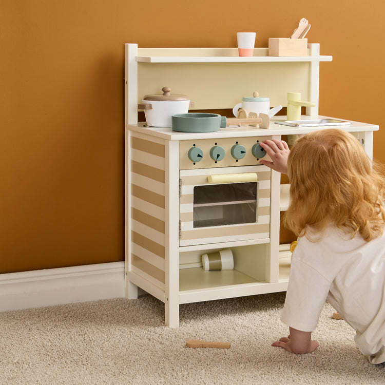 KIDS CONCEPT. Ξύλινη κουζίνα KID'S HUB (λευκό)
