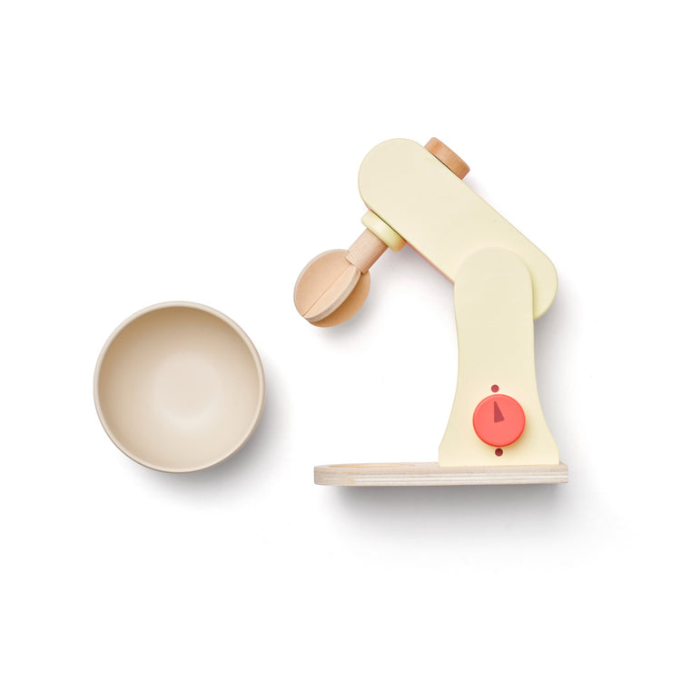 KIDS CONCEPT. Ξύλινο μίξερ KID'S HUB (κίτρινο)