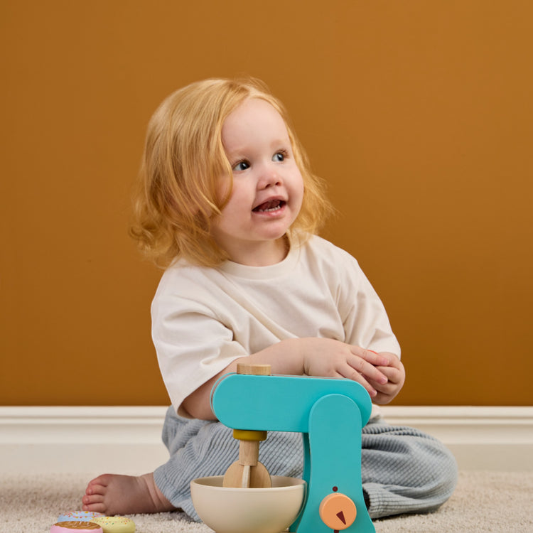 KIDS CONCEPT. Ξύλινο μίξερ KID'S HUB (μπλε)