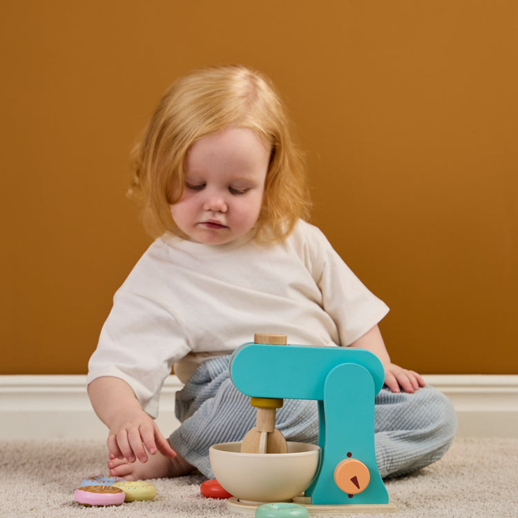 KIDS CONCEPT. Ξύλινο μίξερ KID'S HUB (μπλε)