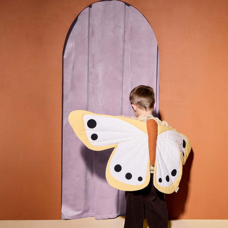 KIDS CONCEPT. Butterfly maxi yellow DRESS-UP
