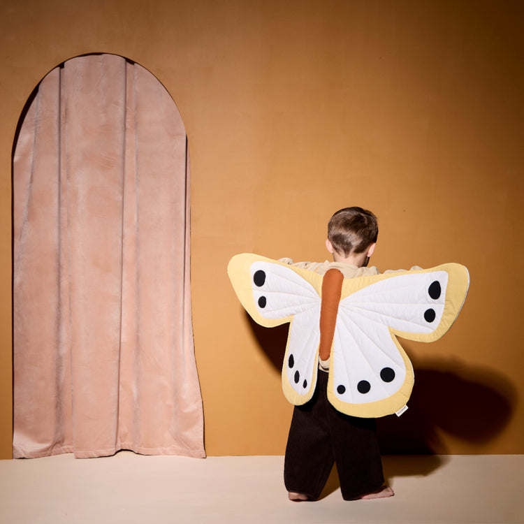 KIDS CONCEPT. Butterfly maxi yellow DRESS-UP