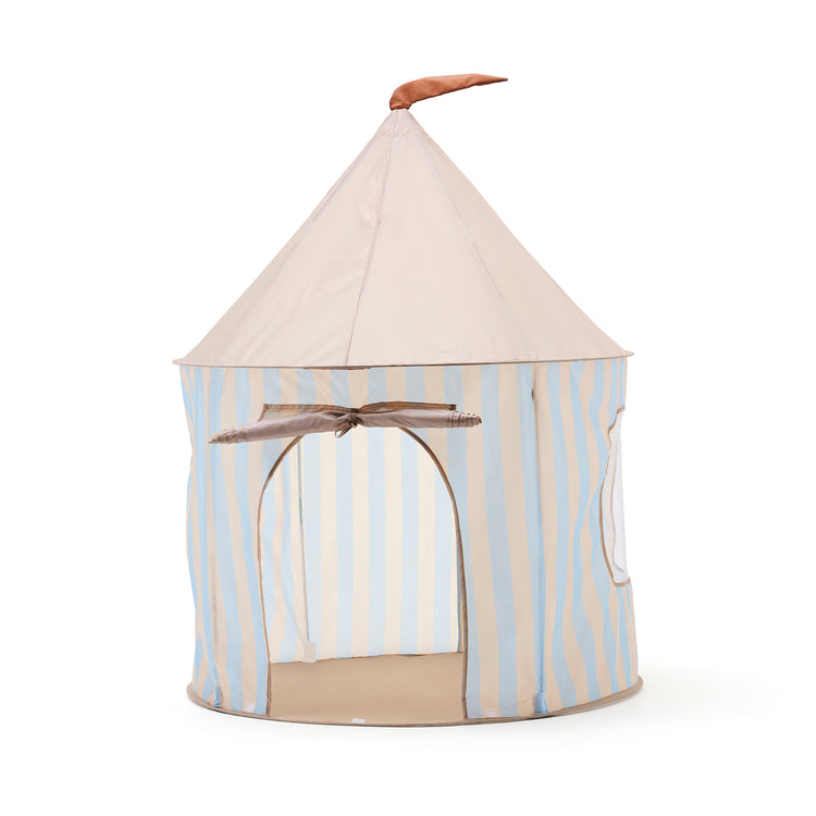 KIDS CONCEPT. Play tent stripe light blue