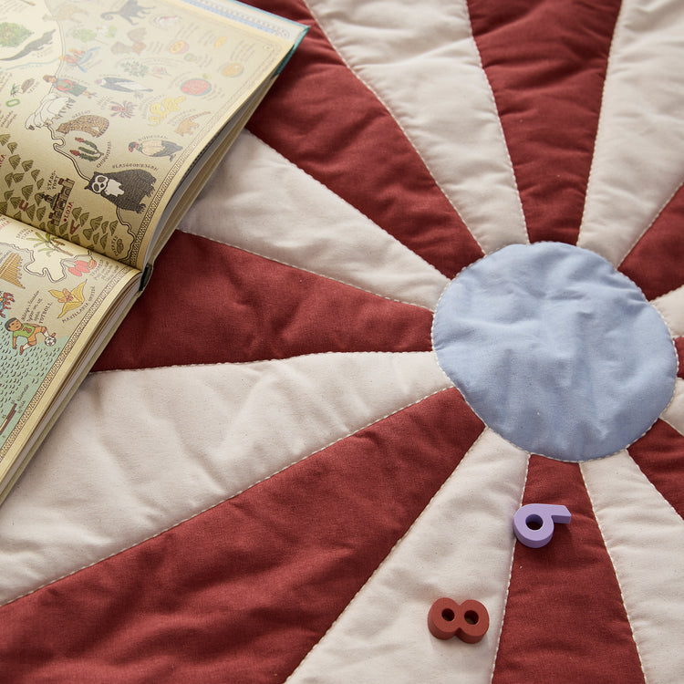 KIDS CONCEPT. Play mat circus red