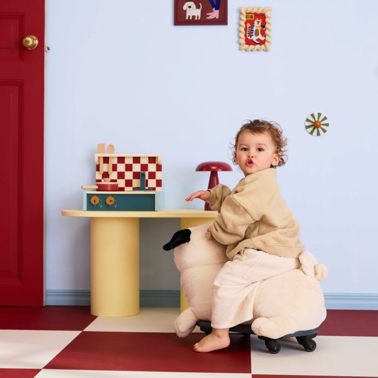 KIDS CONCEPT. Ξύλινο τροχήλατο Peg το σκυλάκι