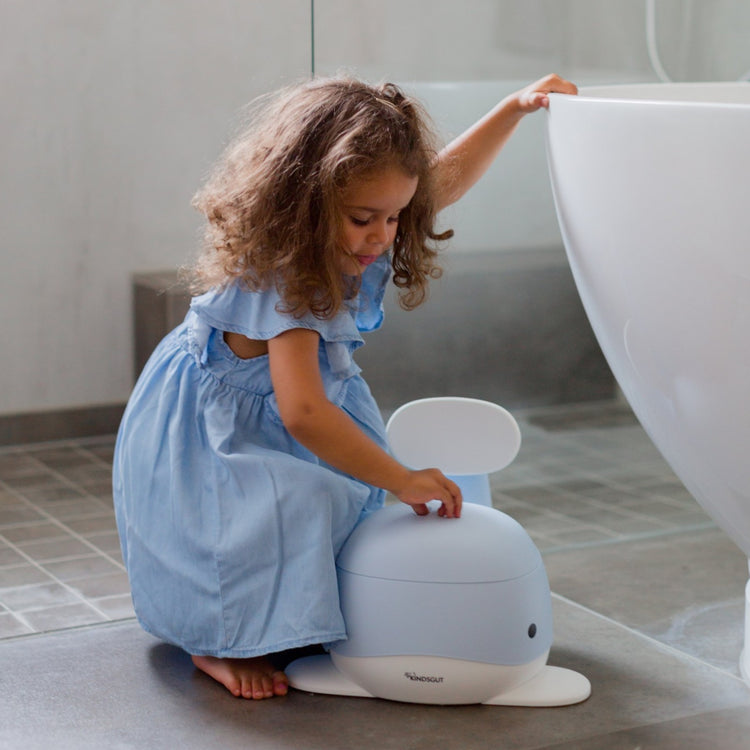 KINDSGUT. Children's Potty Whale Light Blue