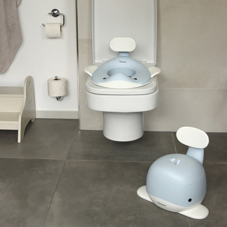 KINDSGUT. Children's Potty Whale Light Blue