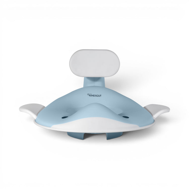 KINDSGUT. Toilet Seat Whale Light Blue