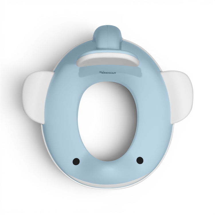 KINDSGUT. Toilet Seat Whale Light Blue