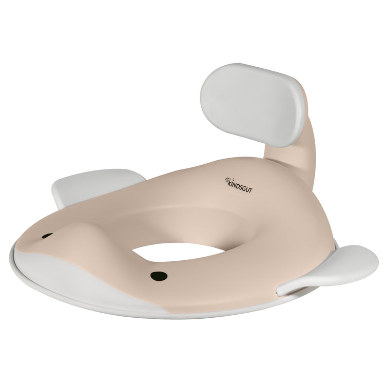 KINDSGUT. Toilet Seat Whale Sand