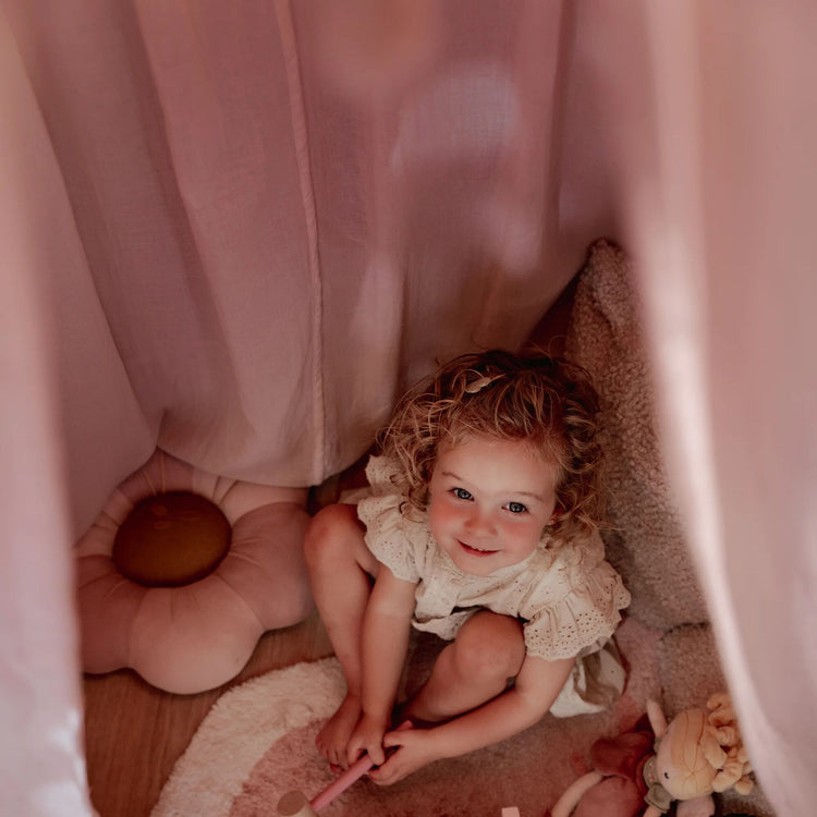 LITTLE DUTCH. Κουνουπιέρα κρεβατιού από μουσελίνα Pure Blossom 250x50
