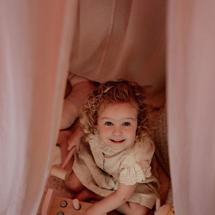 LITTLE DUTCH. Κουνουπιέρα κρεβατιού από μουσελίνα Pure Blossom 250x50