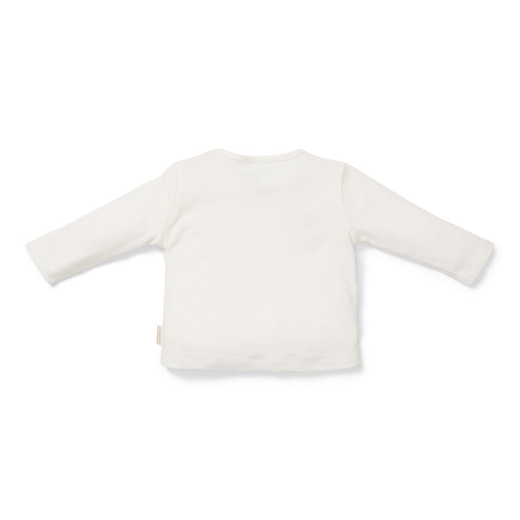 LITTLE DUTCH. T-shirt long sleeves Baby Bunny White - 104