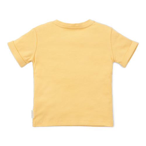 LITTLE DUTCH. Μπλουζάκι κοντομάνικο Sunny Yellow