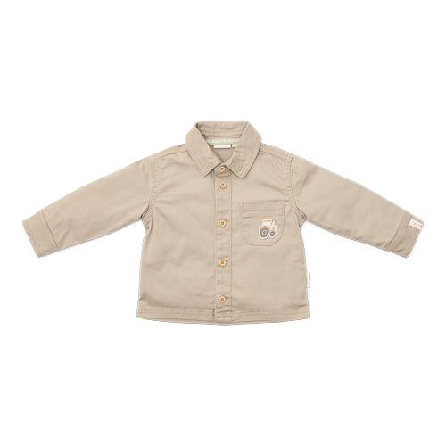 LITTLE DUTCH. Overshirt Beige - 80