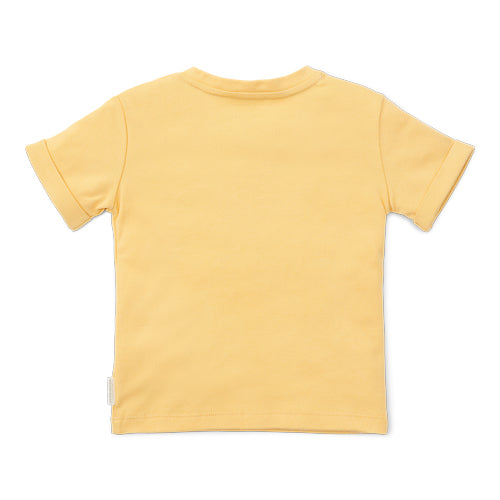 LITTLE DUTCH. T-shirt short sleeves Sunny Yellow - 74