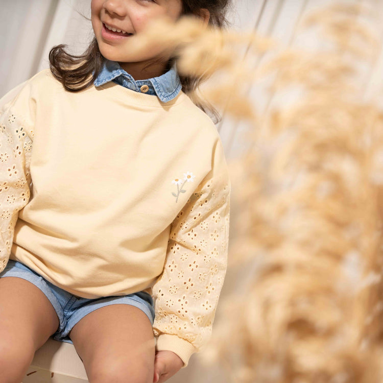 LITTLE DUTCH. Sweater Honey Yellow - 86