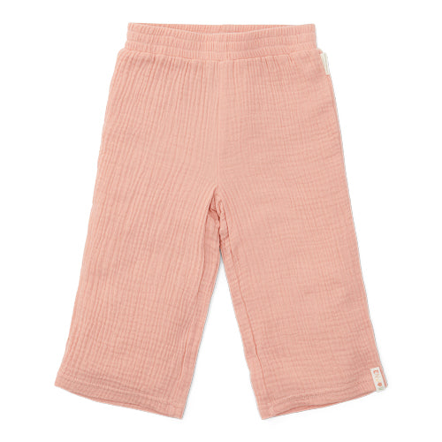 LITTLE DUTCH. Muslin trousers Flower Pink - 98