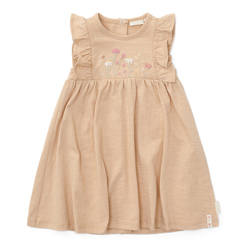 LITTLE DUTCH. Dress sleeveless Beige - 80