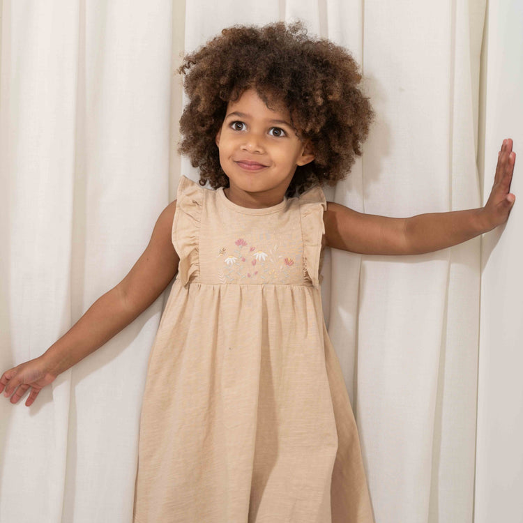 LITTLE DUTCH. Dress sleeveless Beige - 86