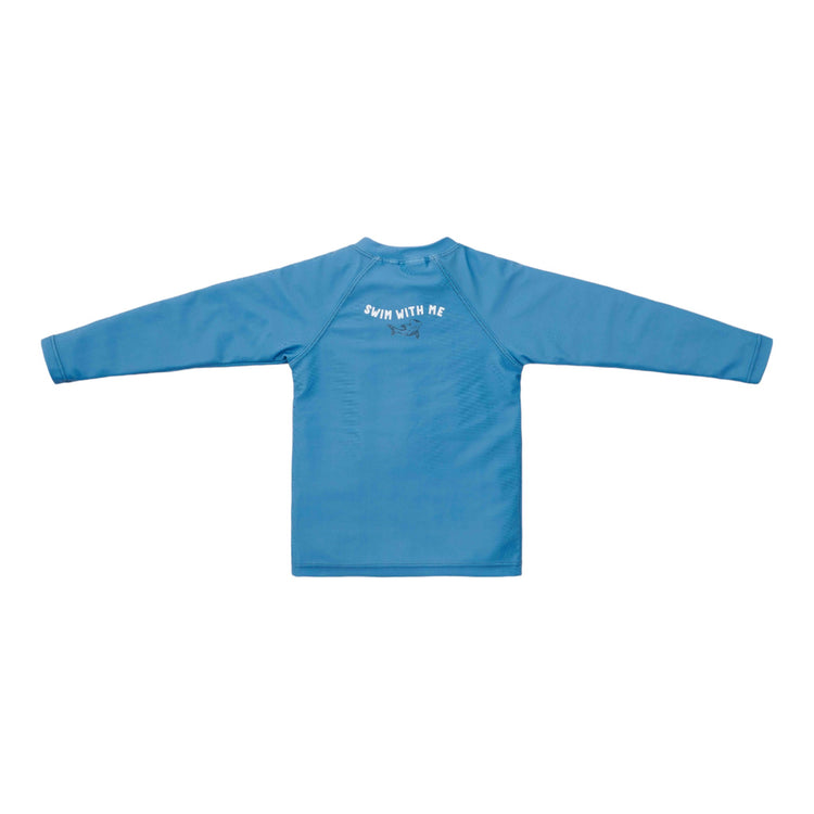 LITTLE DUTCH. Swim T-shirt long sleeves Blue Whale