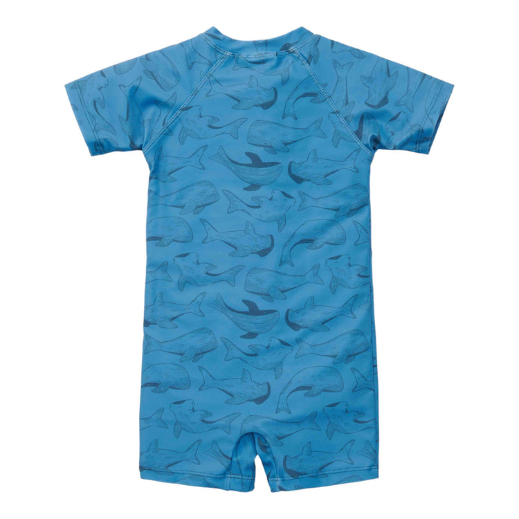 LITTLE DUTCH. Swimsuit short sleeves Sea Life - 98/104