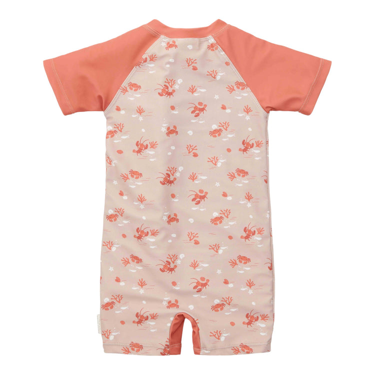 LITTLE DUTCH. Swimsuit short sleeves Lobster Bay - 62/68