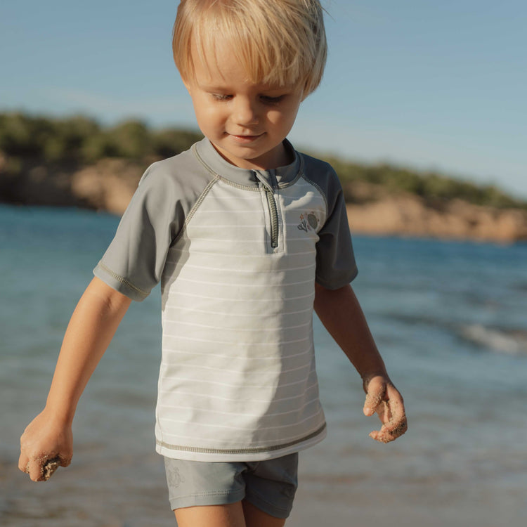 LITTLE DUTCH. Swim T-shirt short sleeves Fresh Greens - 98/104