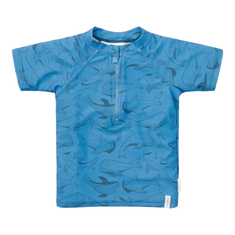 LITTLE DUTCH. Swim T-shirt short sleeves Sea Life - 74/80