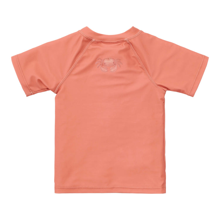 LITTLE DUTCH. Swim T-shirt short sleeves Coral - 74/80