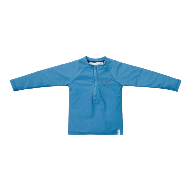 LITTLE DUTCH. Swim T-shirt long sleeves Blue Whale - 62/68