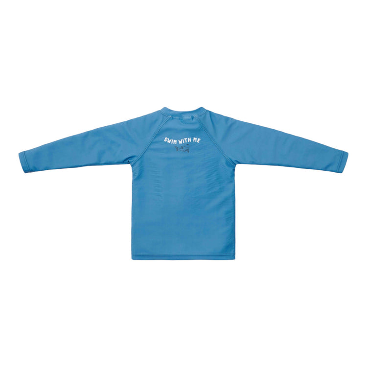 LITTLE DUTCH. Swim T-shirt long sleeves Blue Whale - 62/68