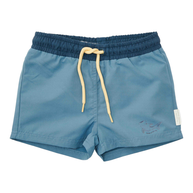 LITTLE DUTCH. Swimshort Blue Whale - 62/68