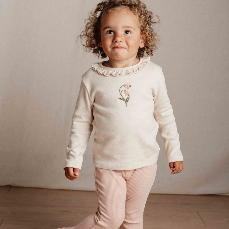 LITTLE DUTCH. T-shirt long sleeve Sand - 92