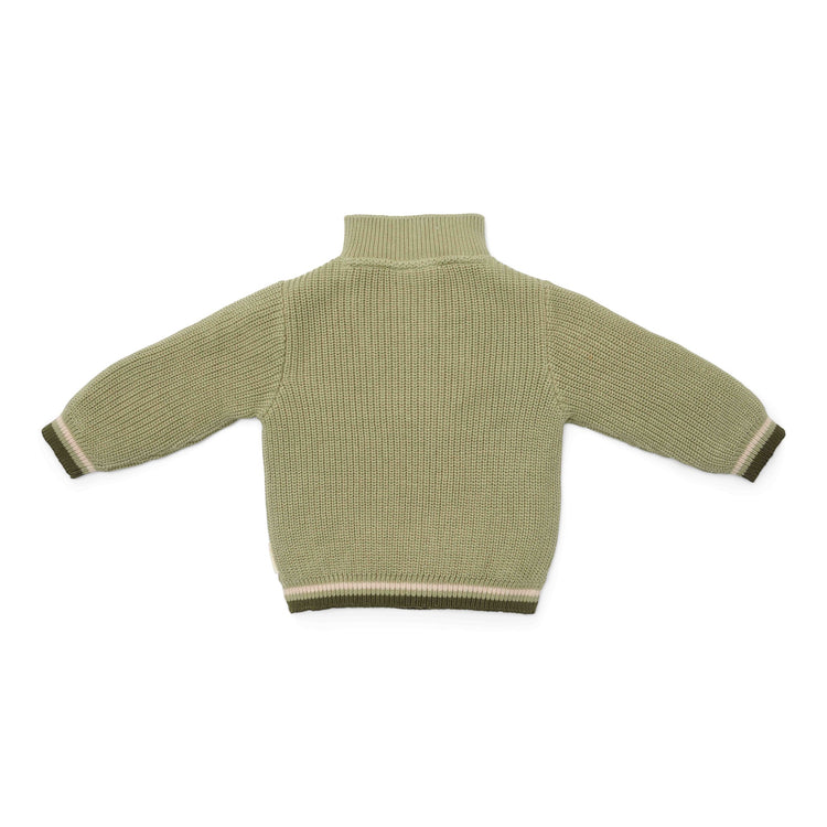 LITTLE DUTCH. Knitted sweater Green - 74